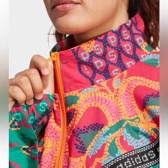 adidas Farm Rio Printed Track Jacket - Picture 9 of 10